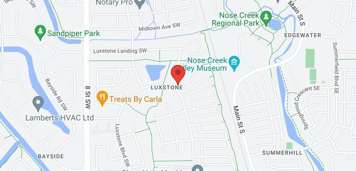 map of 2112 LUXSTONE  Boulevard SW